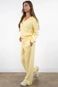 Vitality Homebody® Straight Leg Pant - Buttercream Washed