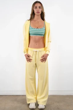 Vitality Homebody® Straight Leg Pant - Buttercream Washed