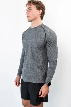 Vitality Kinetic® Long Sleeve Tee - Midnight Marl
