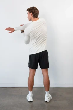 Vitality Kinetic® Long Sleeve Tee - Oat Marl