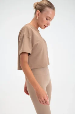 Vitality Motive Retro Tee - Khaki