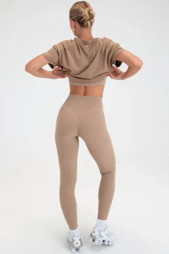 Vitality Motive Retro Tee - Khaki
