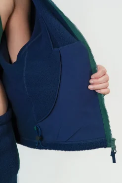 Vitality Polar Fleece Full Zip Hoodie - Oxford