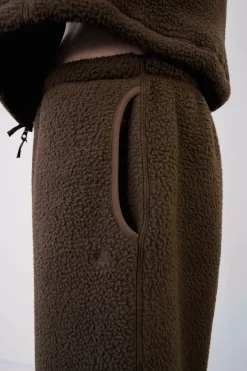 Vitality Polar Fleece Jogger - Toasted Walnut