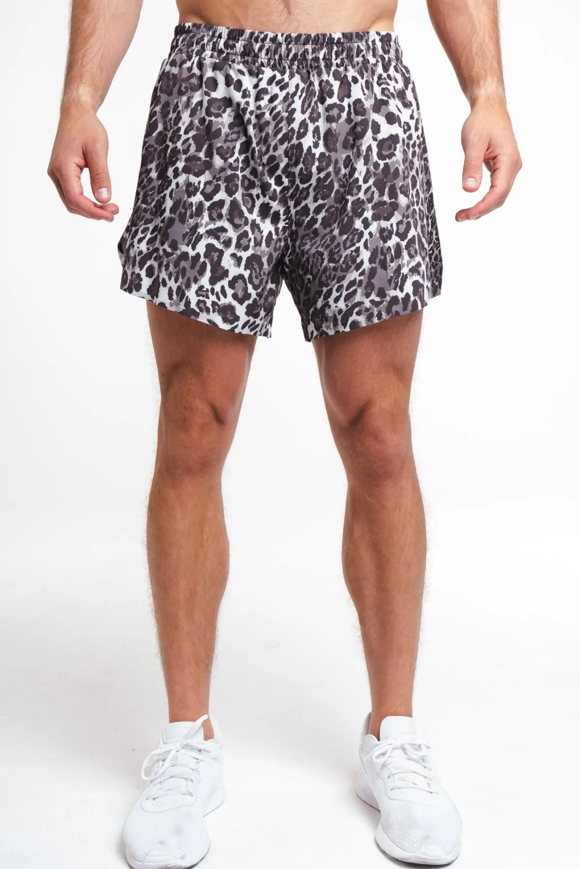 Vitality Prime® Sport Short 5" - Espresso Feline