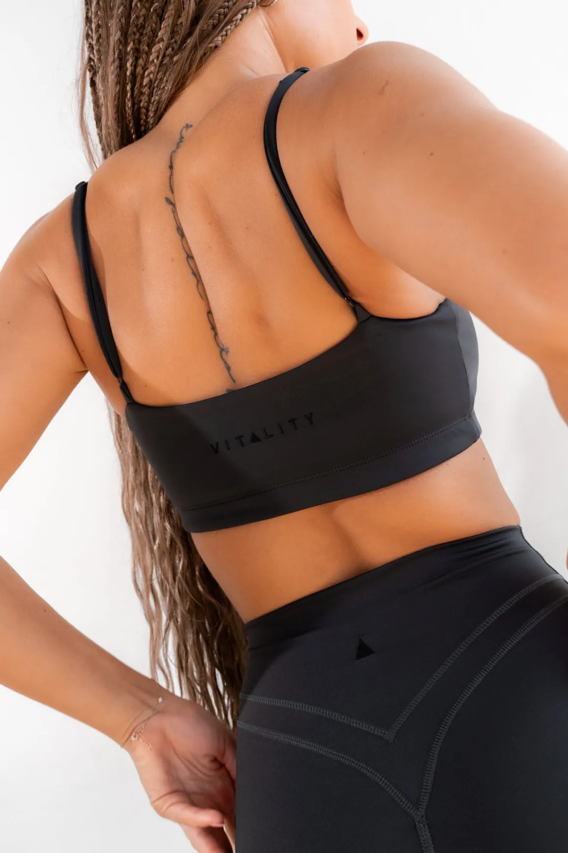 Vitality Pulse® Bandeau Bra - Midnight Washed