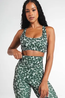 Vitality Pulse® Core Bra - Olive Feline