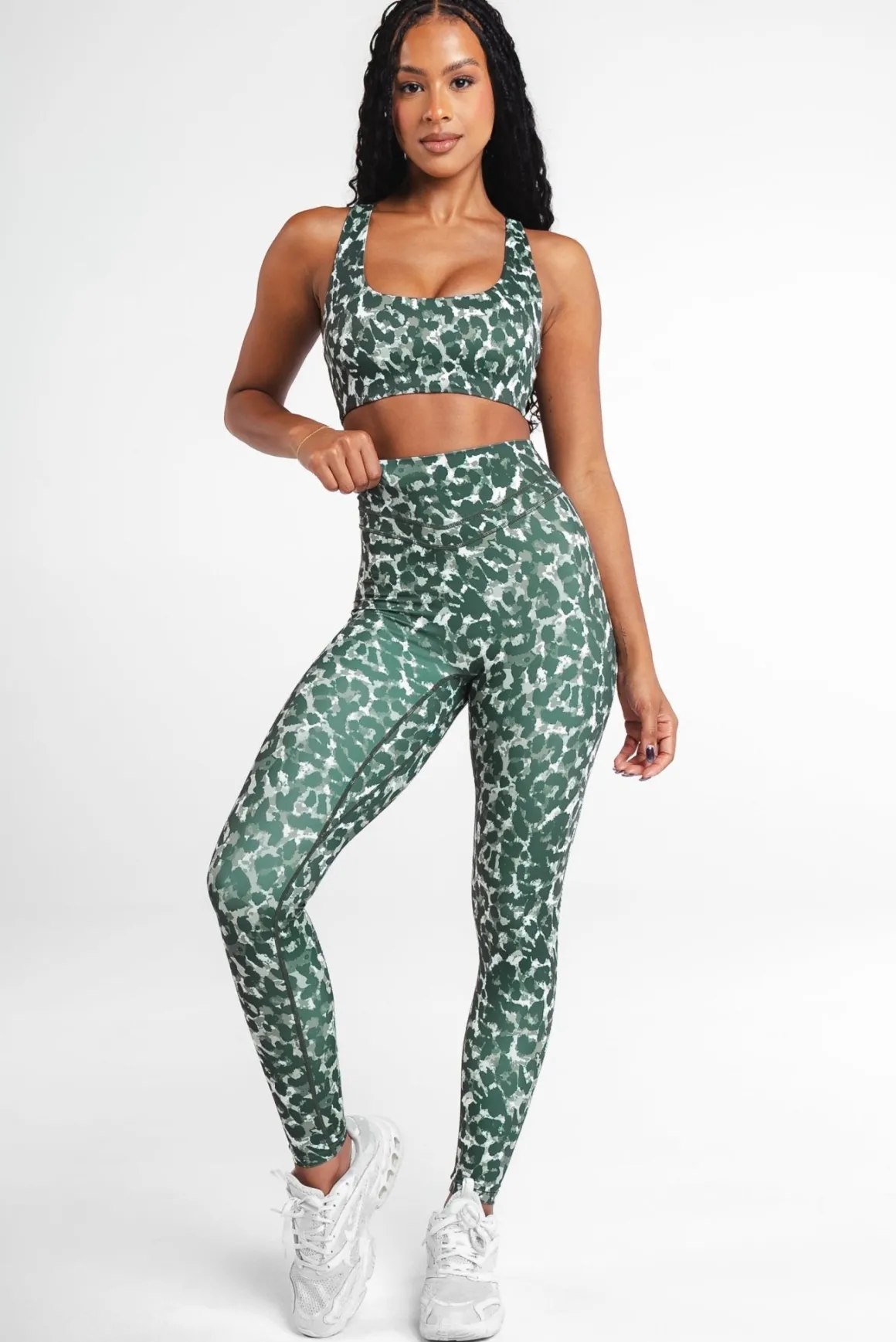 Vitality Pulse® Core Bra - Olive Feline