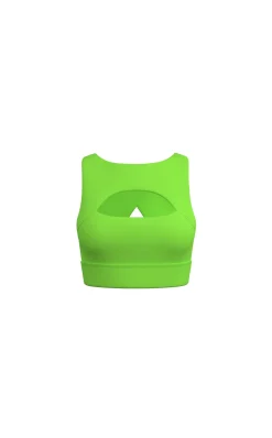Vitality Pulse® Keyhole Longline - Neon Green