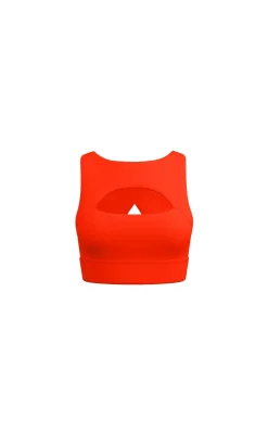 Vitality Pulse® Keyhole Longline - Neon Coral