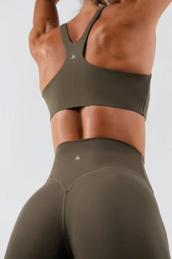 Vitality Pulse® Zip Bra - Coffee