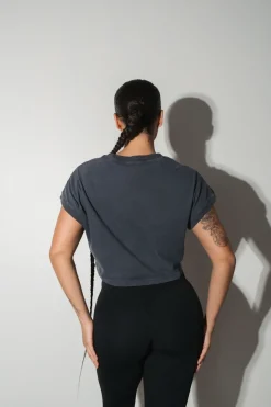 Vitality Retro® Boxy Tee - Iron Washed