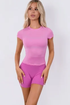 Vitality Sportlite Tee - Berry Cream