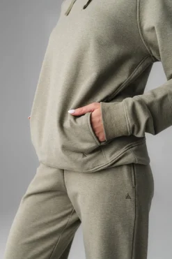 Vitality Studio® Uni Hoodie - Matcha Marl