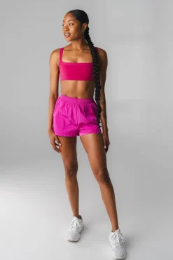 Vitality Surface Run Short - Fuchsia