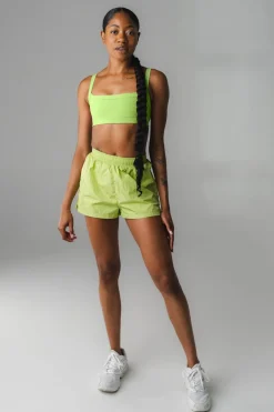 Vitality Surface Run Short - Lime