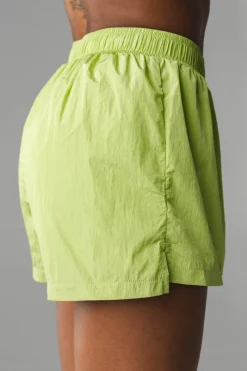 Vitality Surface Run Short - Lime