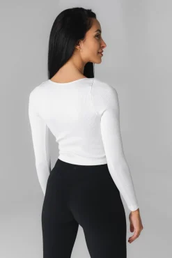 Vitality Synergy® V Long Sleeve - Snow