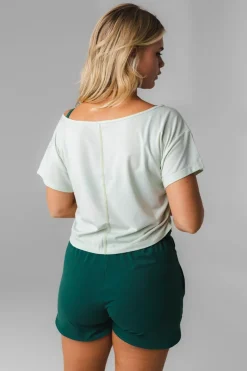 Vitality Versa® Slouch Tee - Mint
