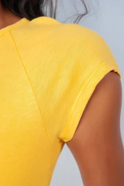 Vitality Whisper Raglan Tee - Mango