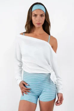 Vitality Whisper Slouch Long Sleeve - Snow