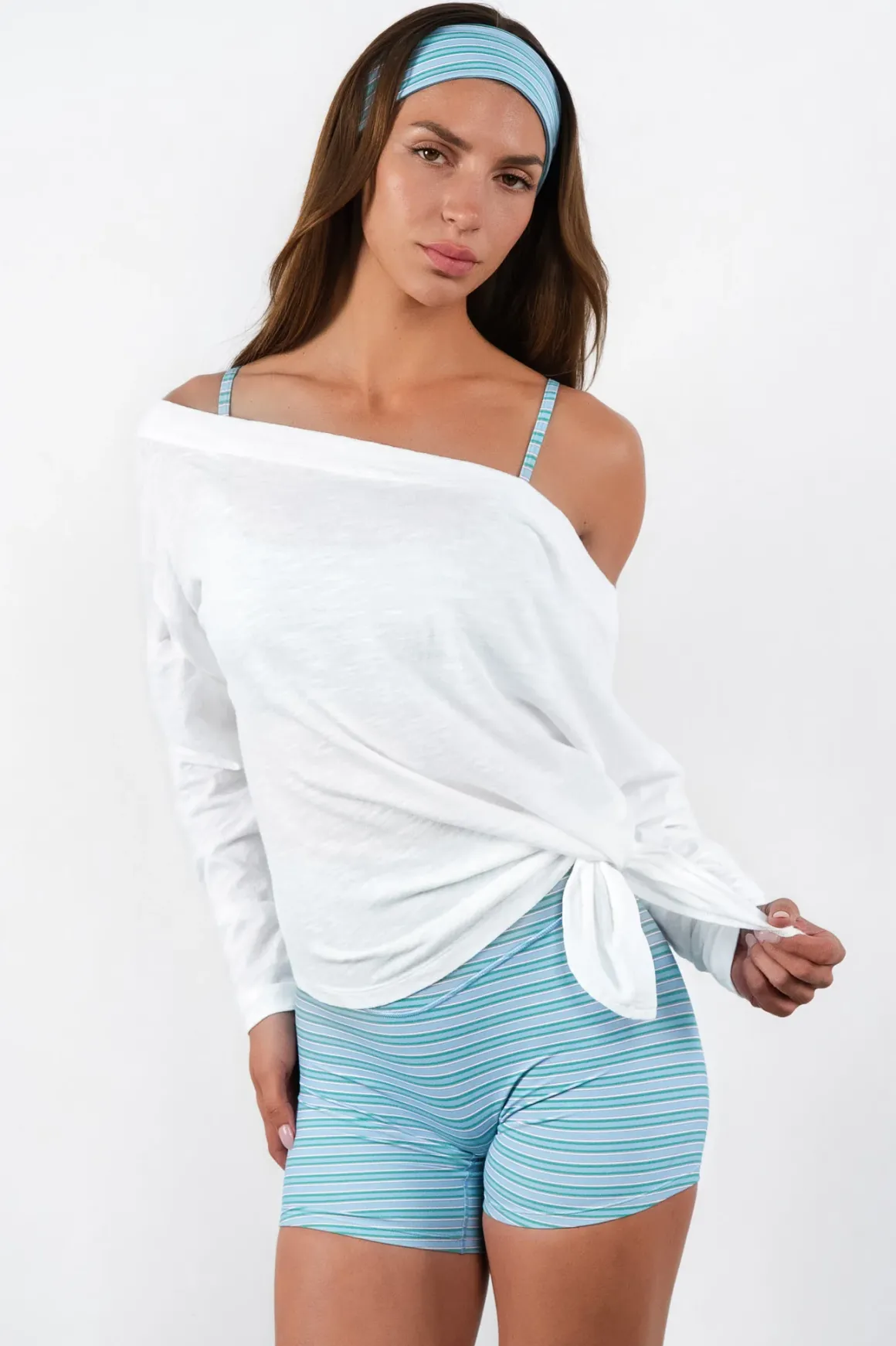 Vitality Whisper Slouch Long Sleeve - Snow