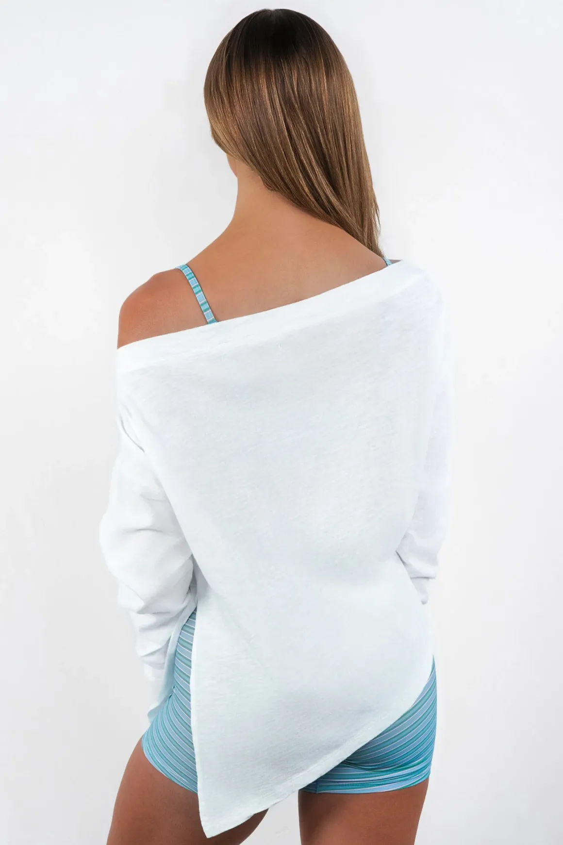 Vitality Whisper Slouch Long Sleeve - Snow