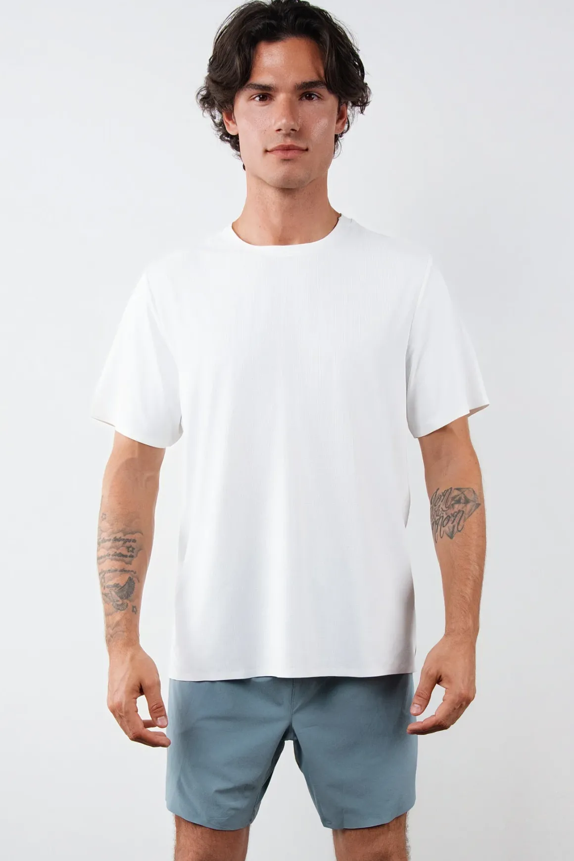Vitality Zephyr Men's Tee - Snow