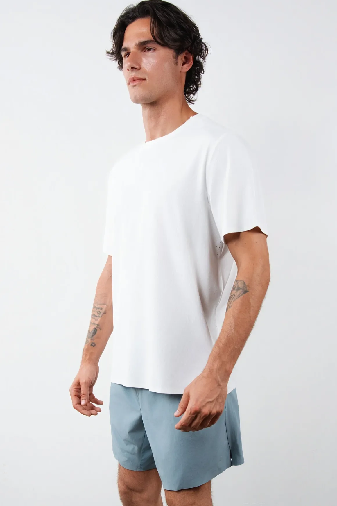 Vitality Zephyr Men's Tee - Snow